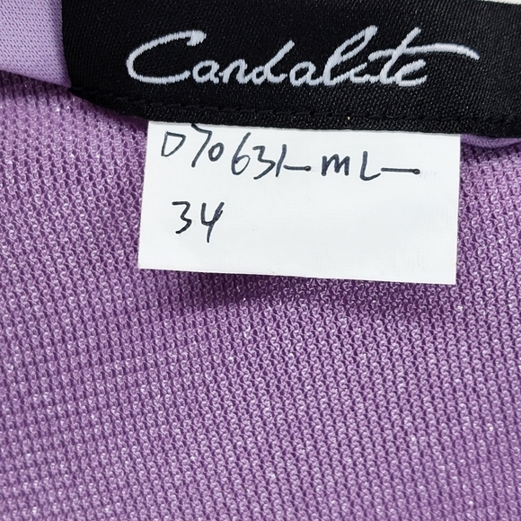 Candalite Women's Cap Sleeve Asymmetric Cut Out Maxi Dress - 34 - Picture 3 of 6